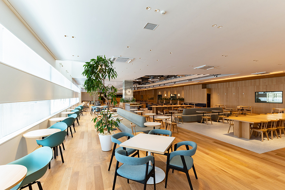 Cafeteria in SMC’s factory | bonobo